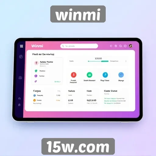 Interface intuitiva do site Winmi melhora experiência
